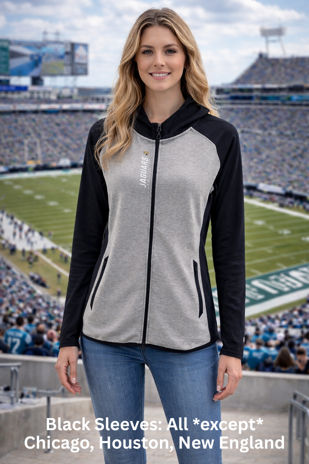 Jacksonville Jaguars women's NFL hoodie